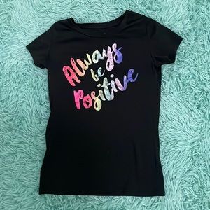 Size L Champion kids black shirt